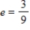 Find the standard form of the equation of the ellipse with vertices   and eccentricity   . A)    B)    C)    D)    E)   