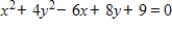Find the center and vertices of the ellipse. ​   ​ A) center: (-1, 3) , vertices: (-3, 3) , (1, 3)  B) center: (-3, 1) , vertices: (-4, 1) , (-2, 1)  C) center: (3, -1) , vertices: (2, -1) , (4, -1)  D) center: (3, -1) , vertices: (1, -1) , (5, -1)  E) center: (-3, 1) , vertices: (-5, 1) , (-1, 1) 