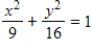 Sketch the graph of the ellipse, using the latera recta. ​   ​