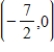Find the standard form of the equation of the parabola with the given characteristic and vertex at the origin. Focus:   ​ A)    B)    C)    D)    E)   