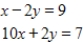 Find the angle   (in radians and degrees)  between the lines.Round your answer to four decimal places for radians and round your answer to one decimal places for degree. ​   ​ A)    B)    C)    D)    E)   