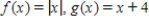 Find   and the domain of the composite function. ​   ​ ​ A)    Domain of   : all real numbers x B)    Domain of   : all real numbers x C)    Domain of   : all real numbers x D)    Domain of   : all real numbers x E)    Domain of   : all real numbers x