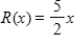 The research and development department of an automobile manufacturer has determined that when a driver is required to stop quickly to avoid an accident, the distance (in feet)  the car travels during the driver's reaction time is given by   , where x is the speed of the car in miles per hour.The distance (in feet)  traveled while the driver is braking is given by   .Find the function that represents the total stopping distance T. ​ A)    B)    C)    D)    E)   