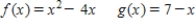 Find ( f / g ) (x) .   ​ A)    B)    C)    D)    ​ E)   