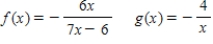 Find ( f − g ) (x) . ​   A)    B)    C)    D)    E)   