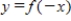 Use the given graph of f to select the graph for the following function. ​   ​   ​ A) ​   B) ​   C) ​   D) ​ ​   E) ​  