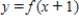 Use the given graph of f to select the graph for following function. ​   ​ ​   ​ A) ​   B) ​   C) ​   D) ​   E) ​  