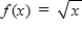 Write an equation for the function that is described by the given characteristic. ​ The shape of   , but shifted three units to the left and reflected in both the x-axis and the y-axis. ​ A)    B)    C)    D)    E)   