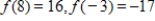 Select the linear function such that it has the indicated function values. ​   ​ A)    B)    C)    D)    E)   