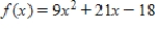 ​Find the zeros of the function algebraically. ​   ​ A) ​   B) ​   C) ​   D) ​   E) ​  