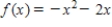 Graph the function and determine the interval(s)  for which f (x)  ≥ 0.     A)    B)    C)    D) {-2} E)   