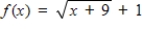 Evaluate ​f(16)  if   .​ A) ​f(16)  = 5 B) ​f(16)  = 7 C) ​f(16)  = 4 D) ​f(16)  = 8 E) ​f(16)  = 6