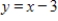 Find the slope and y-intercept (if possible)  of the equation of the line.Select the correct answer for the line. ​   ​ A) ​   m = -1 Y-intercept: (0, 3)  B)    m = 1 Y-intercept: (0, -3)  C)    ​ m is undefined.y-intercept: (0, 3)  D) ​   m = 3 Y-intercept: (0, 3)  E) ​   m = -3 Y-intercept: (0, -3) 