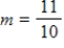 Find the slope of the line determined by the equation. ​   ​ A)    B)    C)    D)    E)   