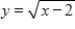 Identify any intercepts and test for symmetry.Then sketch the graph of the equation. ​   ​ A) x-intercept: (2, 0)  y-intercept: none No symmetry ​   B) x-intercept: (2, 0)  y-intercept: none No symmetry​   C) x-intercept: (2, 0)  y-intercept: (0,   )  No symmetry   ​ D) x-intercept: (-2, 0)  y-intercept: none No symmetry ​   ​ E) x-intercept: (-2, 0)  y-intercept: none No symmetry ​  