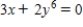 Use algebraic tests to check the following for symmetry with respect to the axes and the origin.   ​ A) Symmetric with respect to the origin. B) No symmetry. C) Symmetric with respect to the y-axis. D) Symmetric with respect to the x-axis.