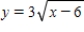 Find the x-intercept of the graph of the equation   . ​ A) (0, -6)  B) (0, 6)  C) (6, 0)  D) (-6, 0)  E) (0, -18) 