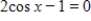 Which of the following is a solution to the given equation?   A)    B)    C)    D)    E)   