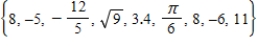 Determine which number/s in the set is/are irrational number/s. ​   ​ A)    B)    C)    D)    E)   