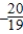 Plot the two real numbers on the real number line.Then place the appropriate inequality symbol (< or >)  between them.​ ​ ​   ,   ​ A) ​     <   B) ​     >  