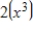 Evaluate the expression for the given value of x. ​   , x = - 3 ​ A) 54 B) 27 C) -27 D) 6 E) -54