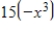 Evaluate the expression for the given value of x. ​   , x = -   ​ A)    B)    C)    D)    E)   