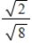 Complete the following statement using the appropriate symbol. ​   _____   ​ A) = B) < C) > D) ≥ E) ≤
