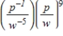 Rewrite the expression with positive exponents and simplify.   ​ A) ​   B)    C)    D)    E)   