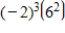 Use a calculator to evaluate the expression.(If necessary, round your answer to three decimal places.)  ​   ​ A) -288 B) -48 C) 288 D) 144 E) 24