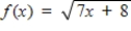 Determine whether the function has an inverse function.If it does, find the inverse function. ​   ​ A)    B)    C)    D)    E) No Inverse