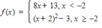 Determine whether the function has an inverse function.If it does, find the inverse function.   A)    B) ​   C)    D)    E) No inverse function exists.