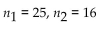<strong> Find the critical values for a two-tailed hypothesis test based on the following values: </strong> A) 0.5327, 2.2878 B) 0.4745, 2.4371 C) 0.7351, 2.2378 D) 0.4745, 2.2878