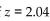<strong>When testing the claim that , a test statistic of 2.04 is obtained. Find the P-value obtained from this test statistic.</strong> A) 0.0414 B) 0.9586 C) 0.0207 D) 0.9793