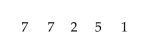 <strong>Find the variance for the given sample data. Round your answer to one more decimal place than the original data. </strong> A) 6.2 B) 11.8 C) 7.7 D) 7.8