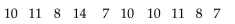 A store manager counts the number of customers who make a purchase in his store each day. The data are as follows.