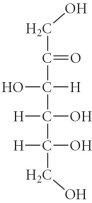How many of the carbons in the following structure are chiral?   A)  0 B)  1 C)  2 D)  3 E)  4 or more
