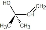 Which of the following structures is R-but-3-en-2-ol? A)    B)    C)    D)    E)   