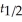 Which of the following equations shows the correct relationship between the half-life of a nuclide and the radioactive decay rate constant? A)  ln   = -   B)    = - ln   C)    = 0.693 × k D)    =   E)    =  