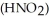 Calculate the percent ionization of nitrous acid in a solution that is 0.210 mol L<sup>-1</sup> in nitrous acid   and 0.290 mol L<sup>-1</sup> in potassium nitrite (   ) . The acid dissociation constant of nitrous acid is   A)  58.0 B)  0.154 C)  16.6 D)  2.74 ×   E)  1.55