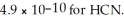 What is the hydronium ion concentration in a solution prepared by mixing 50.00 mL of 0.10 mol L<sup>-1</sup> HCN with 50.00 mL of   NaCN? Assume that the volumes of the solutions are additive and that K<sub>a</sub> =   A)  1.5 × 10<sup>-</sup><sup>10</sup> mol L<sup>-1</sup> B)  4.9 × 10<sup>-10</sup> mol L<sup>-1</sup> C)  1.6 × 10<sup>-</sup><sup>9</sup> mol L<sup>-1</sup> D)  7.0 × 10<sup>-6</sup> mol L<sup>-1</sup>