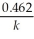 Derive an expression for a  1/3-life  for a first-order reaction. A)    B)    C)    D)    E)   