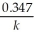 Derive an expression for a  1/4-life  for a first-order reaction. A)    B)    C)    D)    E)   