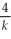 Derive an expression for a  1/4-life  for a first-order reaction. A)    B)    C)    D)    E)   