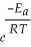 If a reaction carried out at 61 °C has an activation energy, E<sub>a,</sub> of 67.3 kJ mol<sup>-1</sup>, a rate constant of 791 s<sup>-1</sup>, and a frequency factor, A, of 2.65 × 10<sup>13</sup>, what is the value of R? k = A   A)  0.08314 J mol<sup>-1</sup> K<sup>-1</sup> B)  2.62 J mol<sup>-1</sup> K<sup>-1</sup> C)  0.08206 J mol<sup>-1</sup> K<sup>-1</sup> D)  9.51 J mol<sup>-1</sup> K<sup>-1</sup> E)  8.314 J mol<sup>-1</sup> K<sup>-1</sup>