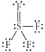 Choose the best Lewis structure for SF<sub>4</sub>. A)    B)    C)    D)    E)   