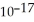 Electromagnetic radiation with a wavelength of 471 nm appears as blue light to the human eye. The energy of one photon of this light is 4.22 ×   J. Thus, a laser that emits   of energy in a pulse of light at this wavelength produces ________ photons in each pulse. A)  1.5 ×   B)  1.2 × 10<sup>-23</sup> C)  3.2 ×   D)  3.1 ×   E)  6.5 ×  
