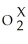 Identify the charge, X, on the acetate ion       . A)  +1 B)  +2 C)  +3 D)  -2 E)  -1
