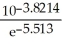 What answer should be reported, with the correct number of significant figures, for the following calculation?   A)  0.037 B)  0.0374 C)  0.03740 D)  0.037399 E)  0.0373995