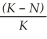 Often the growth cycle of one population has an effect on the cycle of another.As moose populations increase,for example,wolf populations also increase.Thus,if we are considering the logistic equation for the wolf population,dN/dt = rN   ,which factor accounts for the effect of the moose population? A) r B) N C) rN D) K E) dt