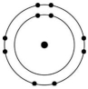 Which of the atoms shown would be most likely to form a cation with a charge of +1? A)    B)    C)    D)    E)   